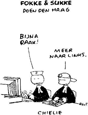 Zet de plaatjes aan in je browser, anders heb je hier niks aan.